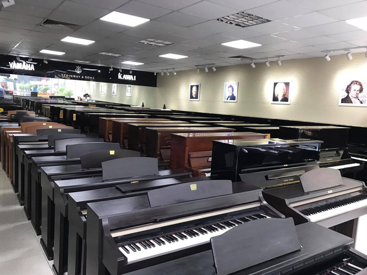 Showroom mua bán đàn Piano Hải Phòng