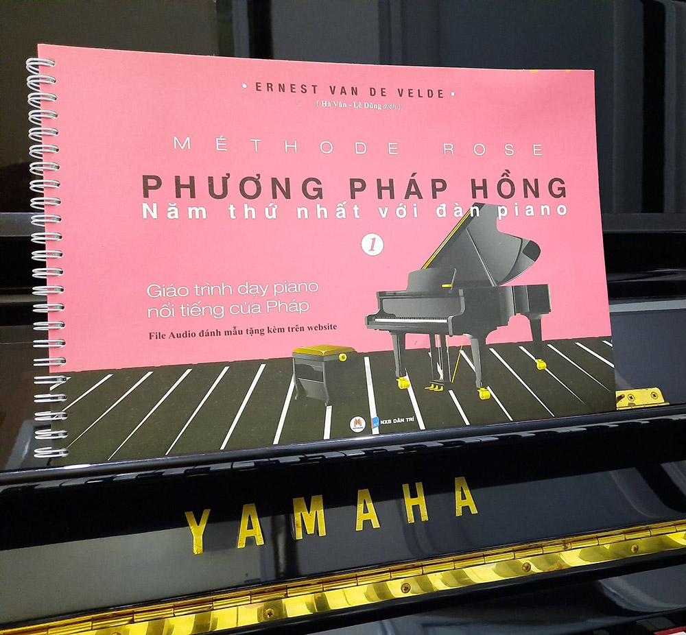 Quà tặng giáo trình học đàn piano method rose hải phòng